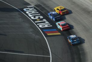 NASCAR's best compete in the opening laps of the 2020 All-Star Open at Bristol Motor Speedway.