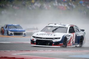 William byron races through the esses at circuit of the americas.