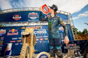 Dylan ferrandis wins at budds creek in 2021. Photo by align media.