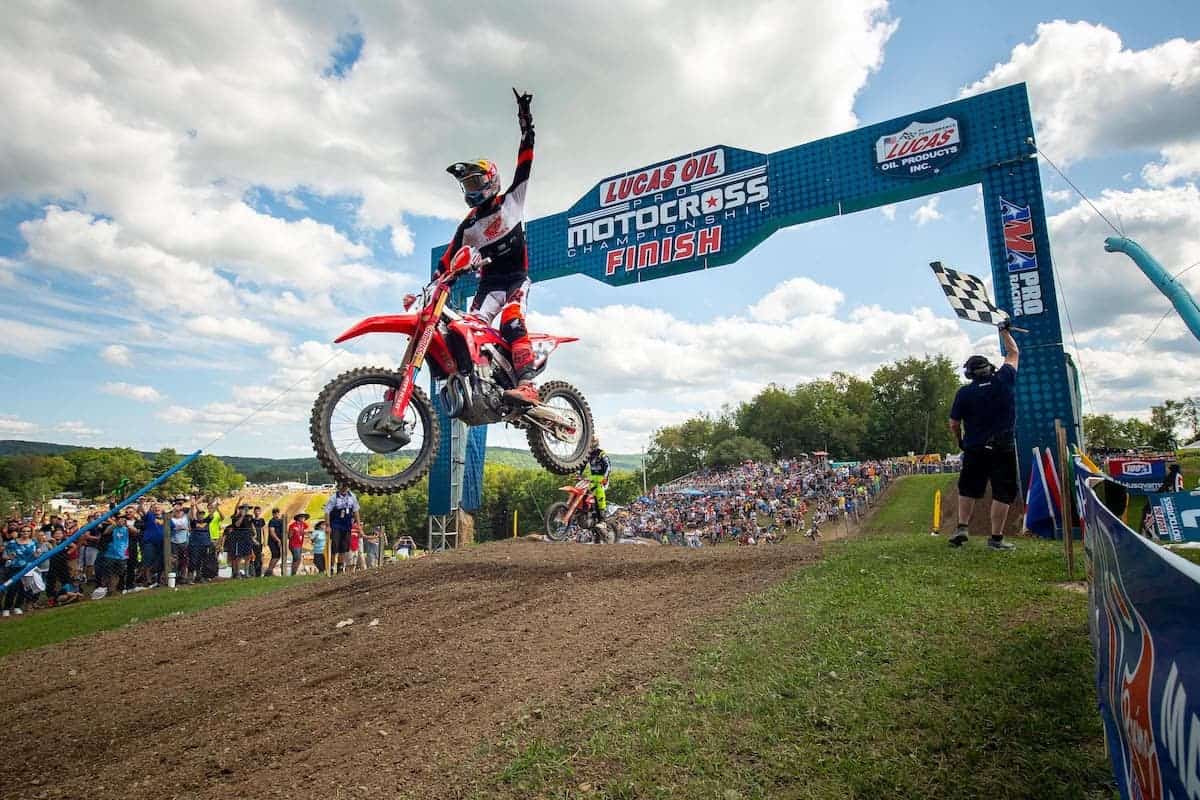 Roczen Dominant at Unadilla, Sweeps Motos for Second Win of 2021 Lucas Oil Pro Motocross Championship Kickin the Tires