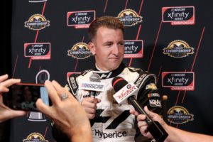 Aj allmendinger, nascar championship weekend media day in 2021