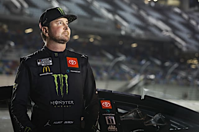 Kurt Busch will forgo his shot at a 2022 NASCAR Cup Series Championship, rescinding his medical waiver request, as he heals from injuries sustained at Pocono Raceway in July 2022. Photo by Chris Owens/Harold Hinson Photography