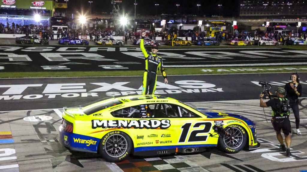 Ryan Blaney Wins The 2022 NASCAR All-Star Race At Texas Motor Speedway ...