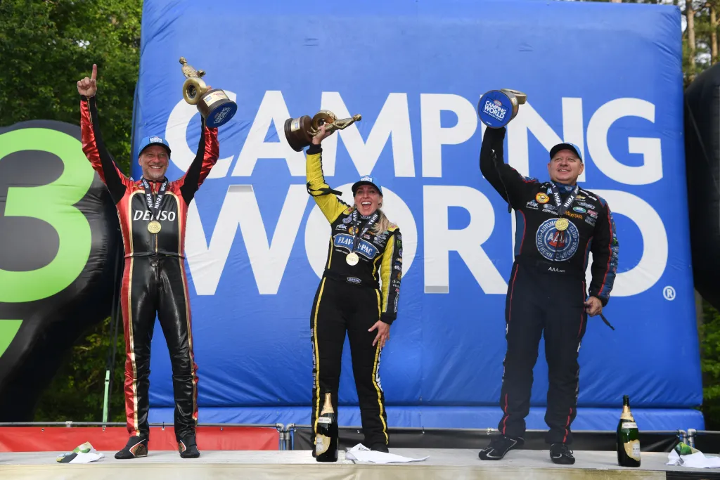 Recapping the weekend from the NHRA action at the Virginia Nationals.
