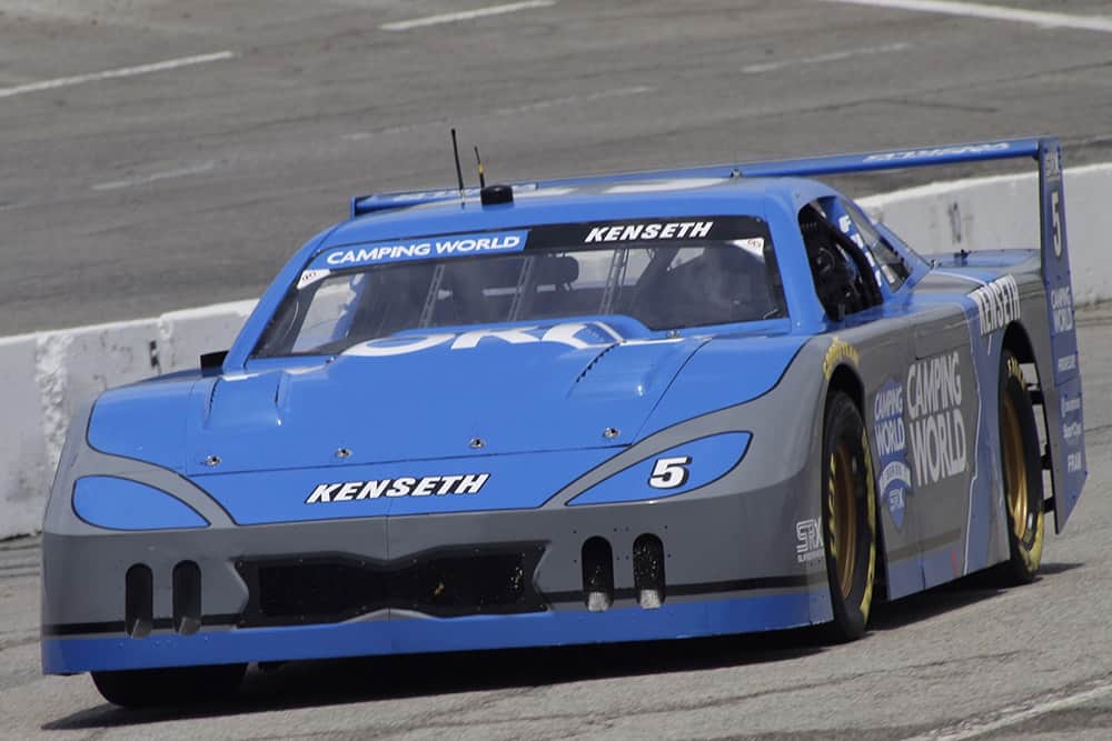 Matt Kenseth ready to do battle at Nashville Fairgrounds Speedway against old foes, Ryan Newman and Tony Stewart in the Camping World SRX Racing Series. Photo by Christian Koelle/Kickin' the Tires