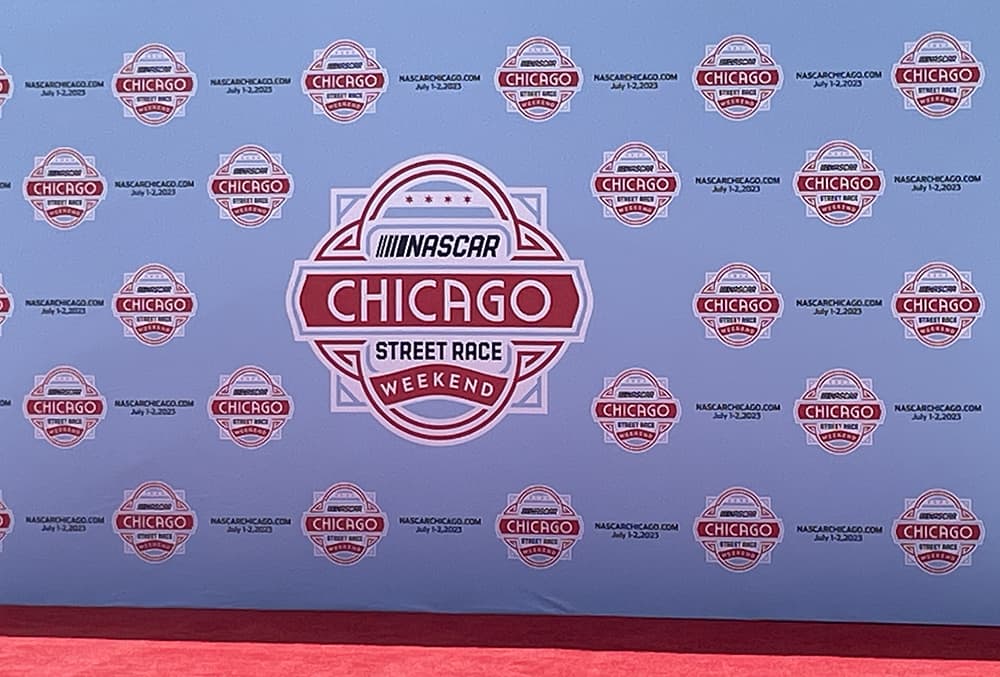 Nascar and chicago rolls out the red carpet for the cup series to race through the streets of downtown. Photo by jerry jordan/kickin' the tires