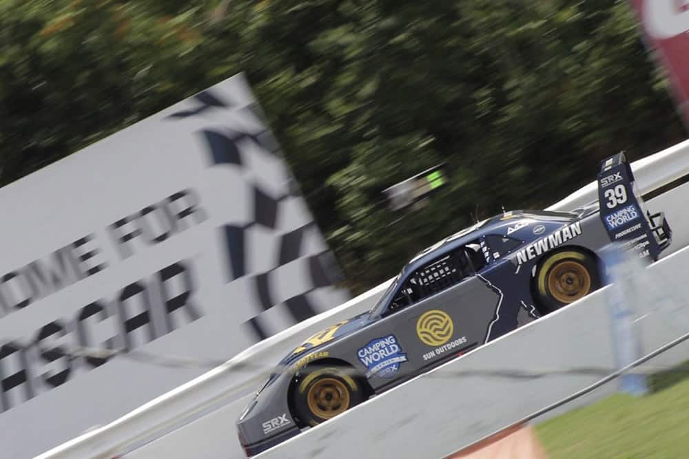 Camping World SRX Racing points leader, Ryan Newman, hoping he can extend his lead in his quest for a series title. Photo by Christian Koelle/Kickin' the Tires