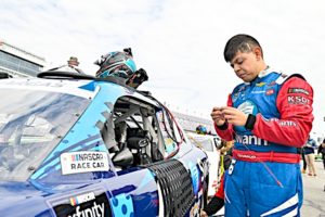 Nascar xfinity series driver ryan vargas joins faces as a board member of the charitable organization.