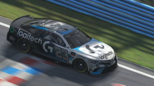 23XI Racing's Mitchell deJong crushed the eNASCAR Coca-Cola iRacing Series competition at Watkins Glen International.