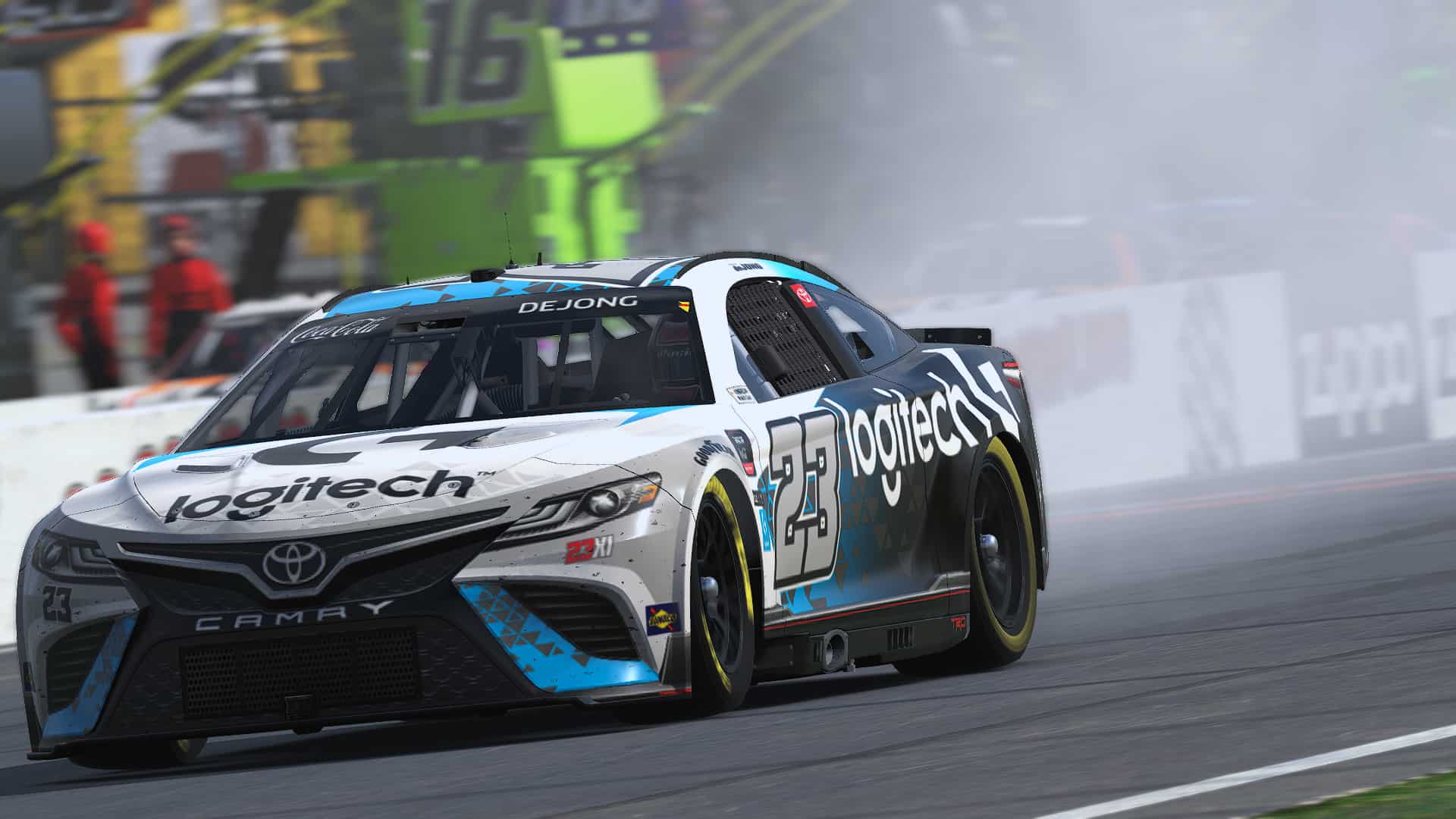 23XI Racing's Mitchell deJong crushed the eNASCAR Coca-Cola iRacing Series competition at Watkins Glen International.