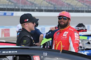 Ty gibbs earned his first career nascar cup series top-10 finish subbing for kurt busch in the 23xi racing no. 45 monster energy toyota camry trd in the firekeepers casino 400 at michigan international speedway.