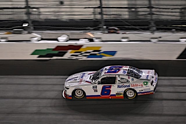 Despite a mechanical issue, Ryan Vargas scored his career best finish in the NASCAR Xfinity Series at Daytona International Speedway driving for JD Motorsports.