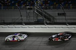 Despite a mechanical issue, ryan vargas scored his career best finish in the nascar xfinity series at daytona international speedway driving for jd motorsports.