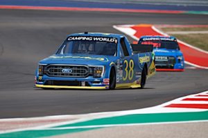 Zane smith will return to front row motorsports in the nascar camping world truck series in 2023 as well as making select nascar cup and xfinity starts including the 2023 daytona 500.