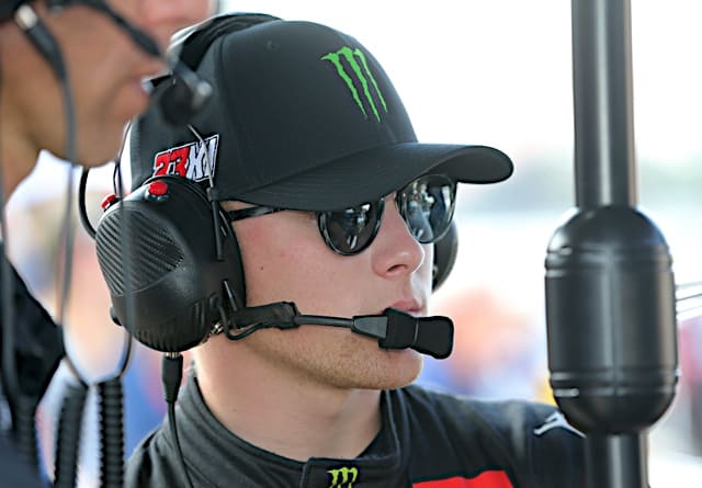 Ty Gibbs earned his first career NASCAR Cup Series top-10 finish subbing for Kurt Busch in the 23XI Racing No. 45 Monster Energy Toyota Camry TRD in the FireKeepers Casino 400 at Michigan International Speedway.