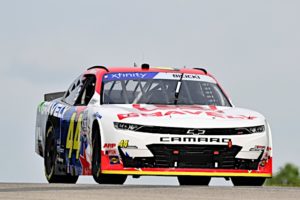 Josh bilicki lands sargento cheese as a sponsor at watkins glen international after crashing through their sign in the nascar xfinity series race at road america last month.