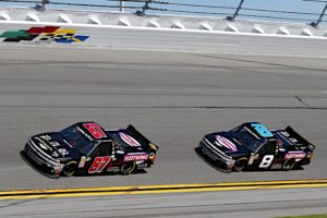 For the first time in the nascar xfinity series, joe nemechek and john hunter nemechek will race as teammates at daytona international speedway for sam hunt racing.