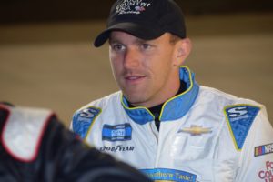 Parker kligerman continued his love-hate relationship with bristol motor speedway after finishing third in the unoh 200 nascar camping world truck series race.