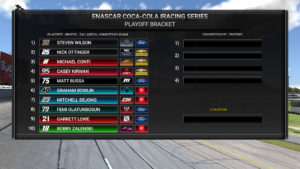 Steven wilson wins at darlington raceway as the enascar coca-cola iracing series playoff grid is set.