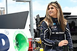 Hailie deegan will make her nascar xfinity series debut with ss-greenlight racing at las vegas motor speedway.