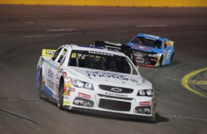 Bridget and Sarah Burgess make history by becoming the first mother-daughter duo to compete on track in ARCA Menards Series West competition.