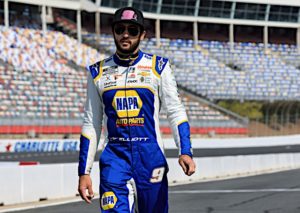 Chase elliott reflected on his post-race incident with a cameraman at charlotte motor speedway.