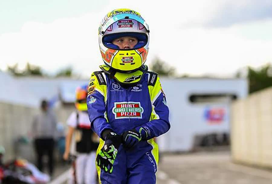 Keelan Harvick is blazing his own trail in the racing world and has some big time sponsors like Trackhouse Racing riding along with him. Courtesy photo