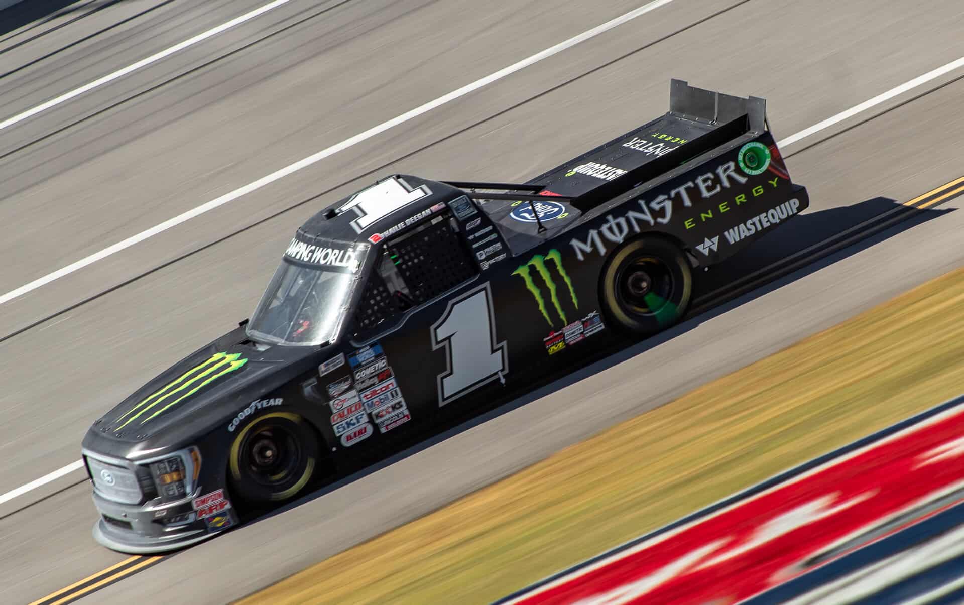 Hailie Deegan earned her career best finish in the NASCAR Camping World Truck Series at Talladega Superspeedway.
