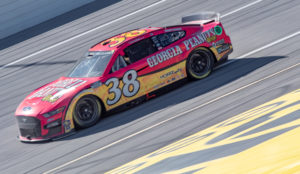 Todd Gilliland finished seventh Sunday at Talladega Superspeedway.