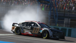 Steven Wilson wins at Homestead-Miami Speedway as the eNASCAR Championship Four is set.