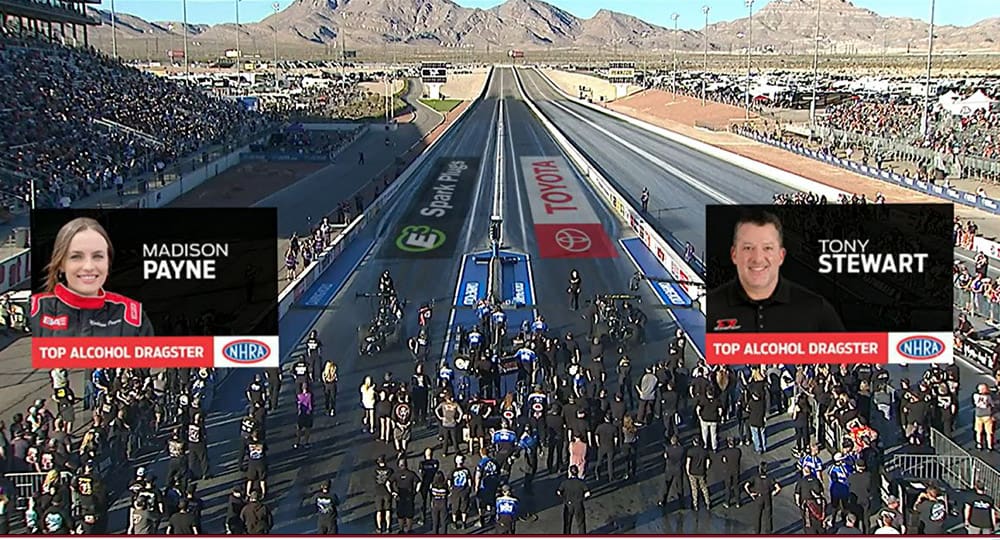 Tony Stewart faced off with Madison Payne in is first-ever NHRA final round and came up just a little short.