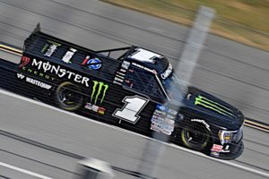 Hailie deegan earned her career best finish in the nascar camping world truck series at talladega superspeedway.