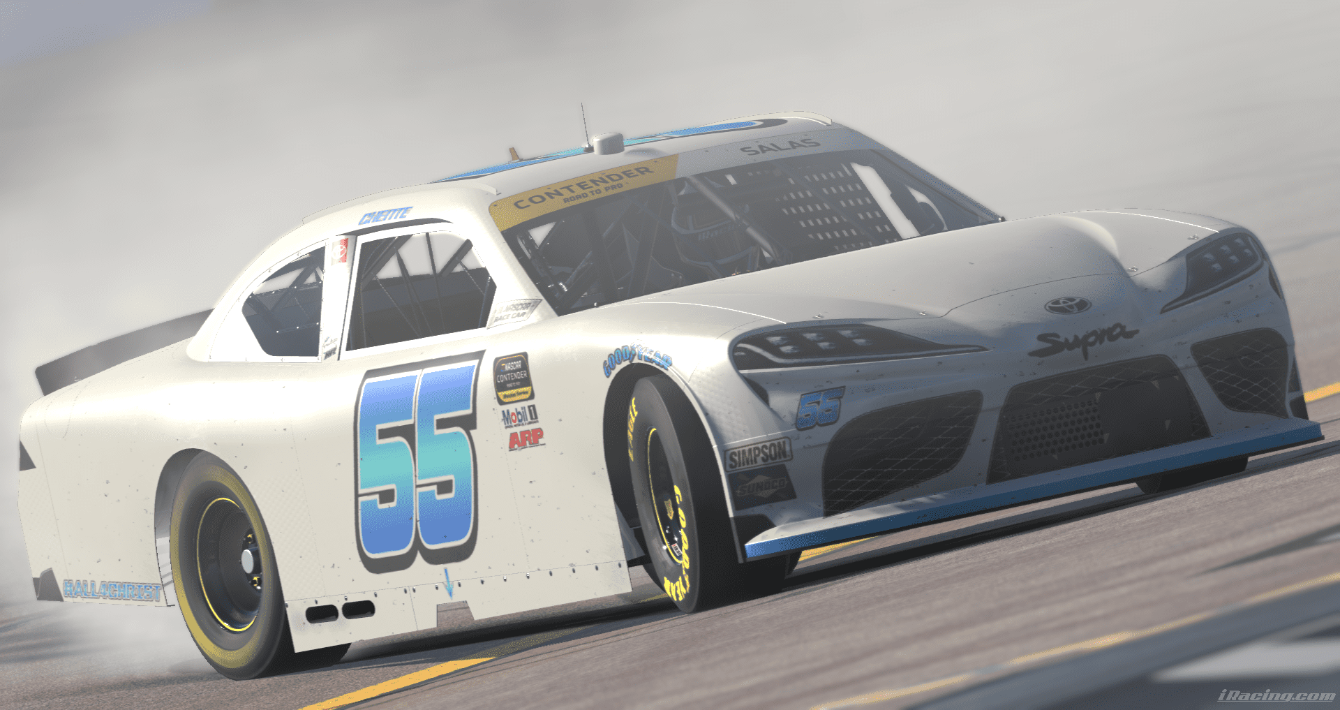 Vicente Salas takes a dominant win in the eNASCAR iRacing Contender Series at Phoenix Raceway.