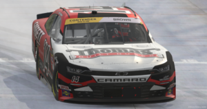 Joey Brown earned his second eNASCAR Contender iRacing Series win of the season.