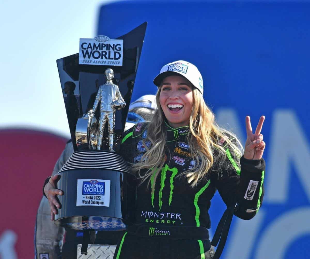 Brittany Force Secures First Top Fuel Championship since 2017 Kickin' the Tires