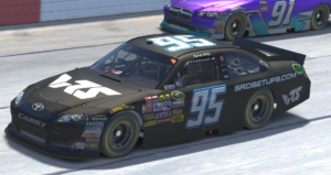 Parker white captured the win in the hard to drive 300 on iracing.