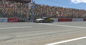 Blake McCandless took the victory at North Wilkesboro Speedway in one of the most difficult cars on the iRacing service.