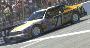 Blake mccandless took the victory at north wilkesboro speedway in one of the most difficult cars on the iracing service.