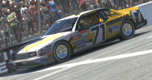 Blake McCandless took the victory at North Wilkesboro Speedway in one of the most difficult cars on the iRacing service.