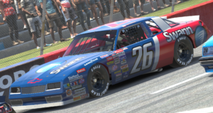 Blake McCandless took the victory at North Wilkesboro Speedway in one of the most difficult cars on the iRacing service.