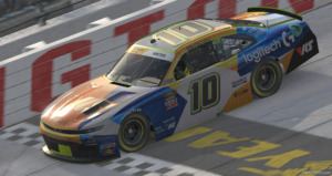 Tucker Minter clinched a 2023 eNASCAR Coca-Cola iRacing Series berth with a win at Darlington Raceway.