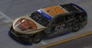 Tate Lightle scored the Elite Racing League's JoinAPS.com Cup Series championship as teammate Josh Adams won the race at Nashville Superspeedway on iRacing.