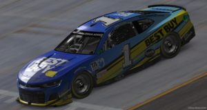 Tate lightle scored the elite racing league's joinaps. Com cup series championship as teammate josh adams won the race at nashville superspeedway on iracing.