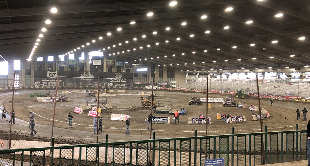 It's the biggest Micro-Sprint race in the world and it's held indoors - it's the Tulsa Shootout! Photo by Jerry Jordan/Kickin' the Tires