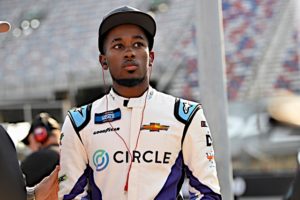 Rajah Caruth will run full-time in the NASCAR Craftsman Truck Series for GMS Racing.