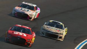 Garrett lowe and malik ray join forces with jim beaver esports for the 2023 enascar coca-cola iracing series season.