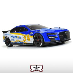 Front row motorsports and horizon lobby have partnered with arrma rc to create a 1/7-scale rc replica of michael mcdowell's nascar cup series racecar.
