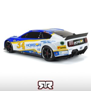 Front row motorsports and horizon lobby have partnered with arrma rc to create a 1/7-scale rc replica of michael mcdowell's nascar cup series racecar.