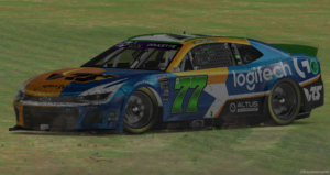 Enascar coca-cola iracing series driver ryan doucette wins the barr visuals ftf 500 in a photo finish.