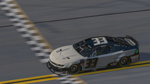 Tucker Minter made history by becoming the third driver to win in their eNASCAR Coca-Cola iRacing Series debut.